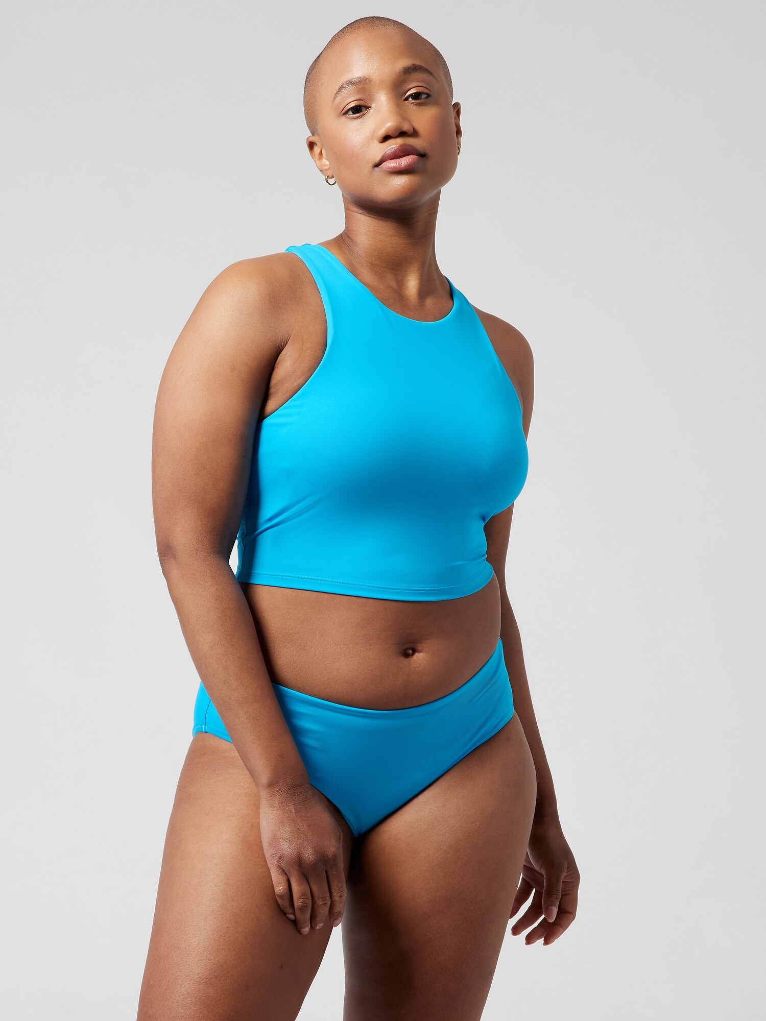 Conscious Crop Bikini Top A C Athleta