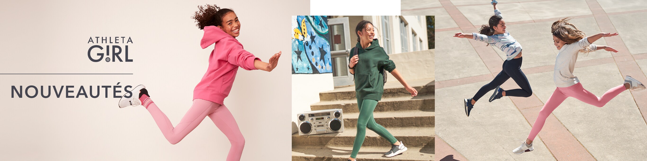 Campagne : Nouveautés Athleta Girl