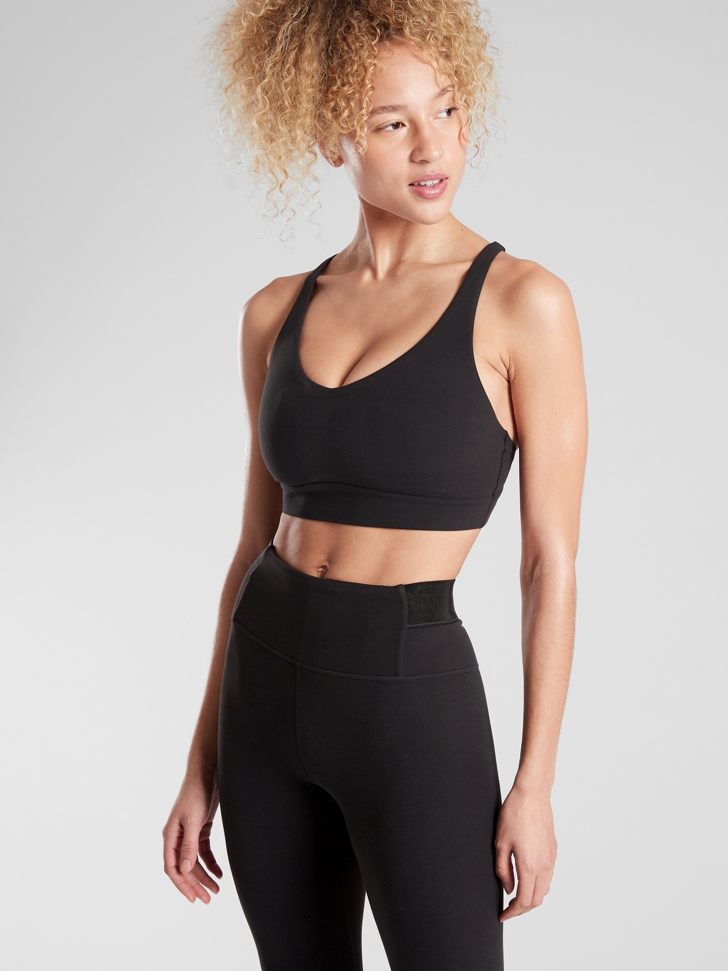 Athleta Solace Bra D&#45DD+ black. 1