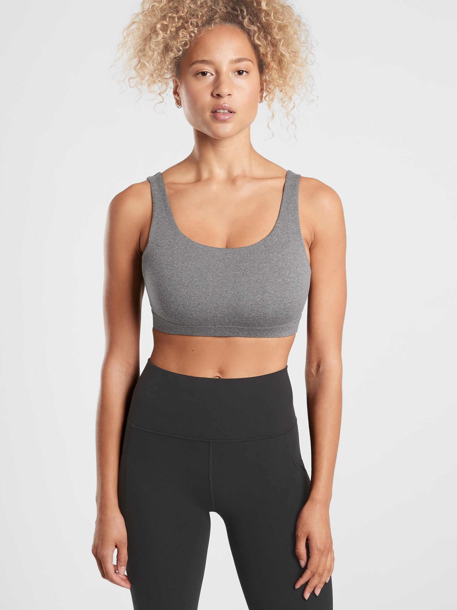 Athleta Exhale Bra D&#45DD+ gray. 1