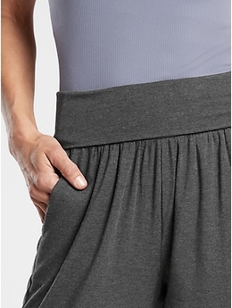 Athleta Quest Metro Slouch stretch Pants Womens Gray Jogger SZ: XS 976C