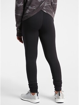 Athleta Finesse Gray Knit Leggings Size Small - $29 - From Gina
