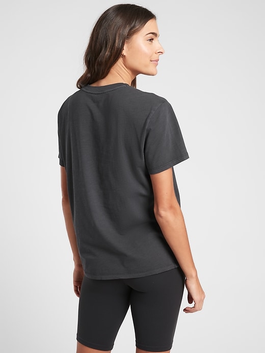 Image number 2 showing, Organic Daily Relaxed Tee