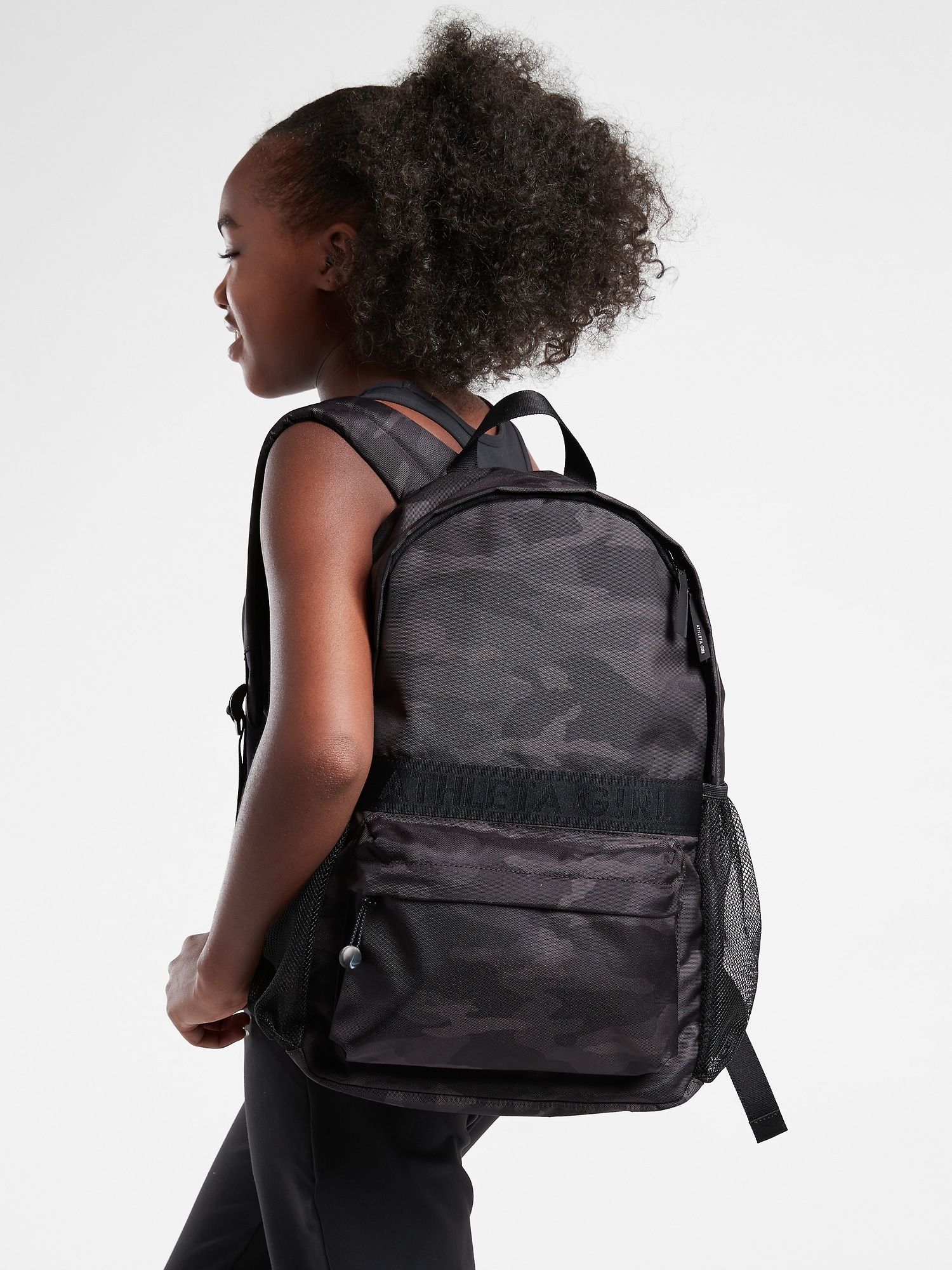 Athleta Girl Limitless Backpack black. 1