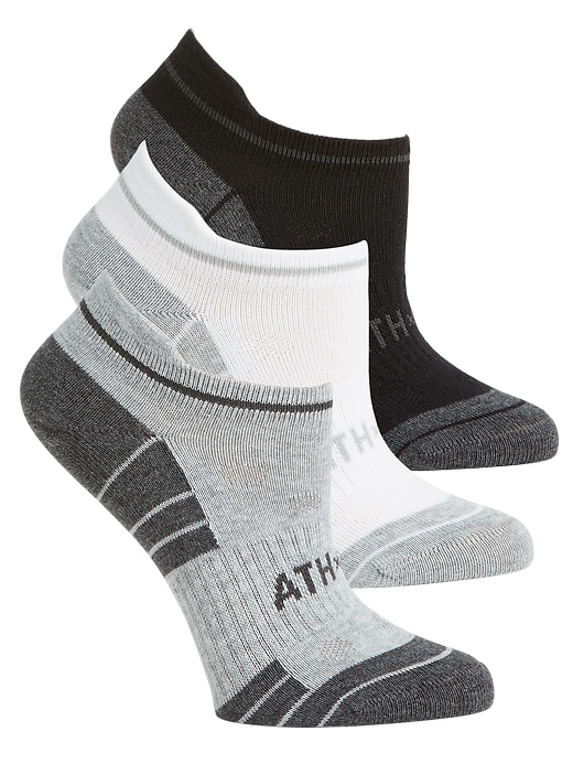 Image number 1 showing, Athleta Girl Everyday Ankle Sock 3&#45Pack