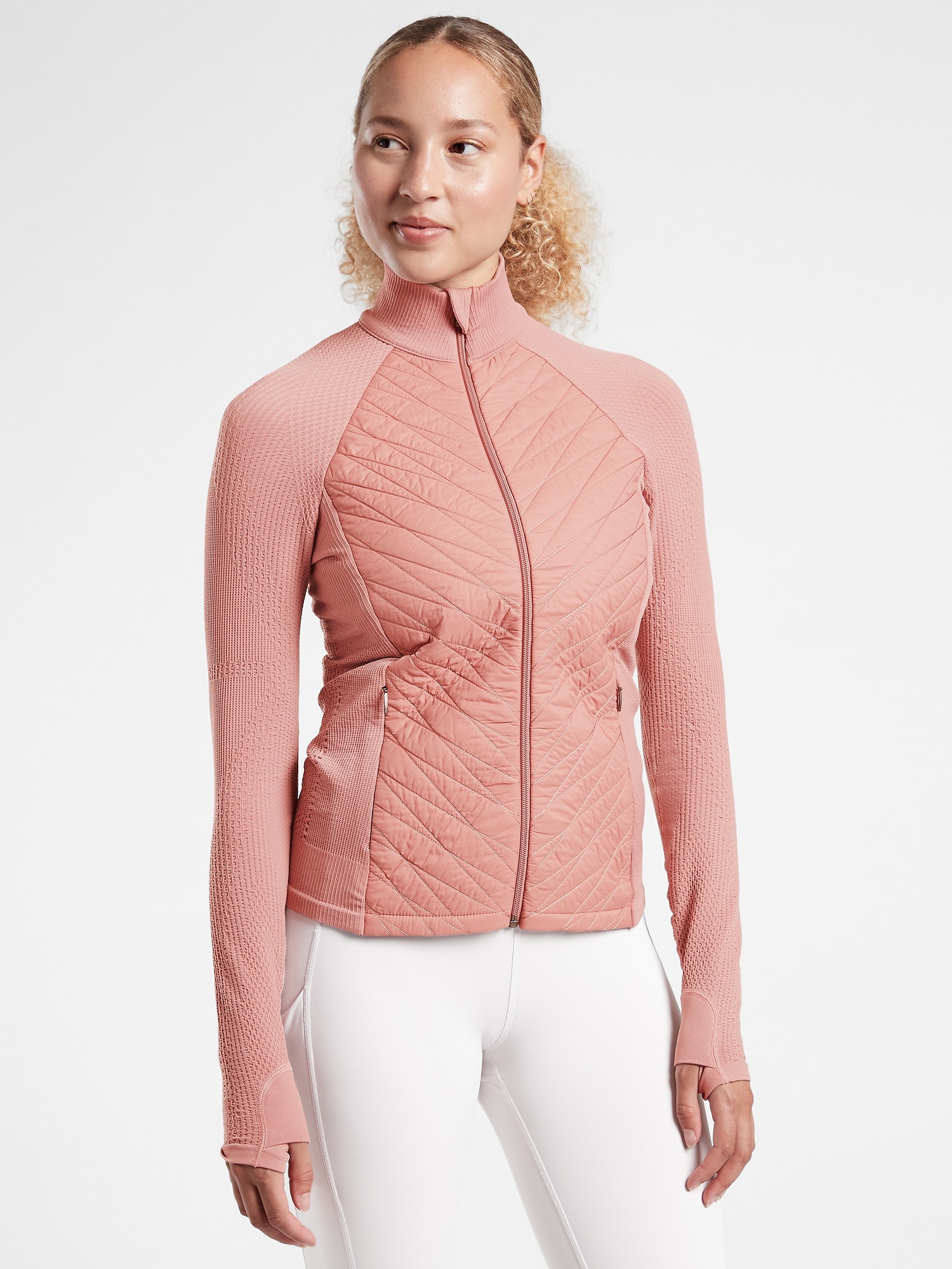 Athleta Flurry Force Insulated PrimaLoft&#174 Jacket II pink. 1