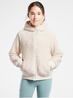 Athleta Girl So Snug Sherpa Jacket