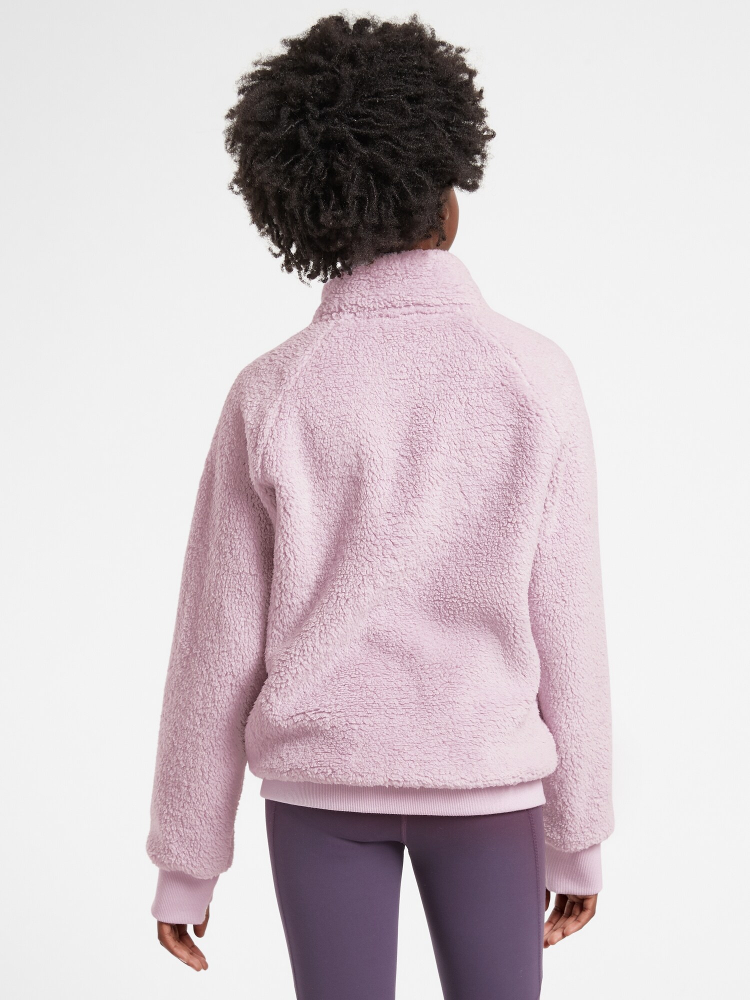 So Snug Sherpa Half Zip Athleta
