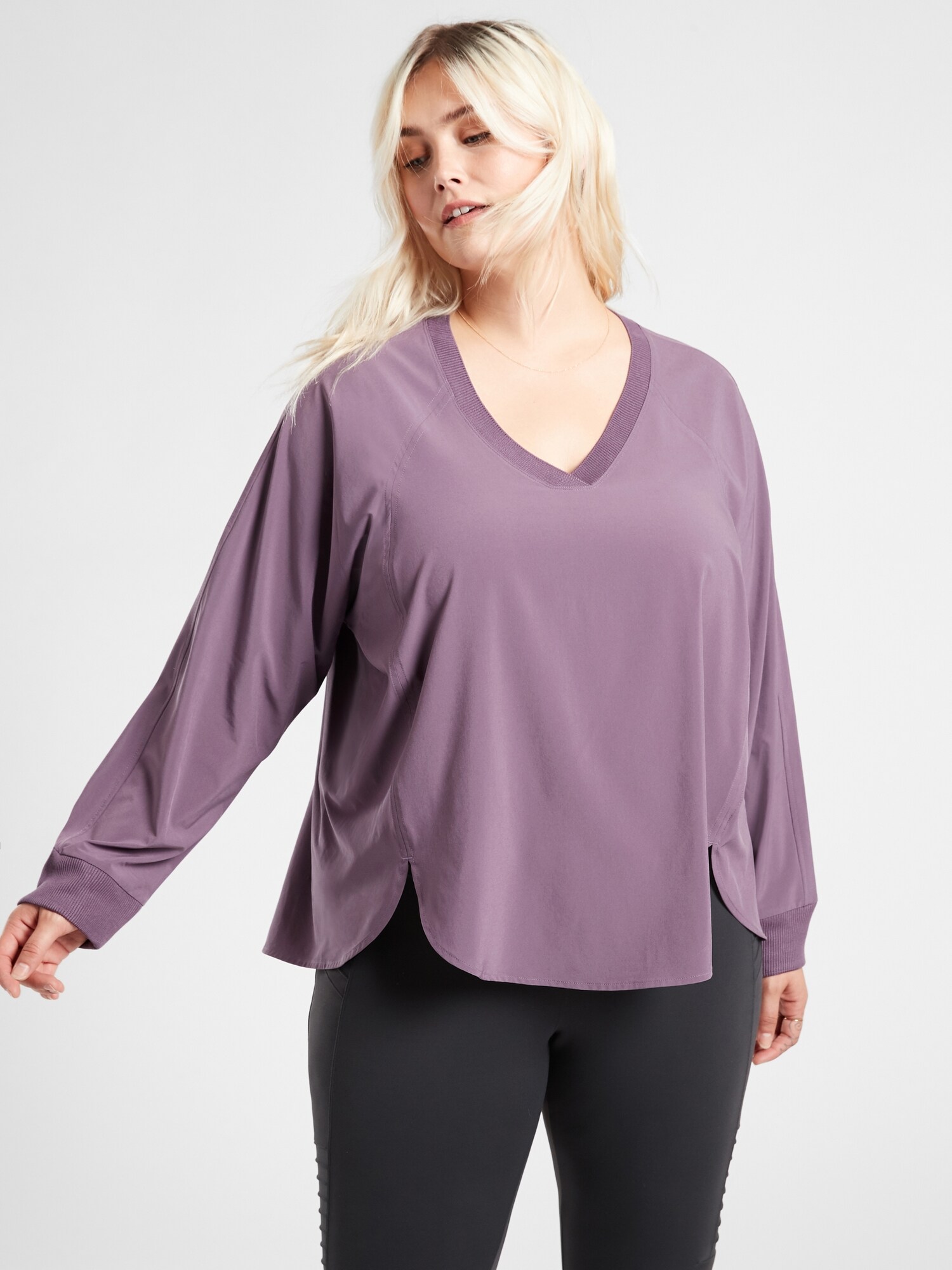 Haut Col V Fin Jaune Moutarde - Taille Unique, 100% Coton, Manches Longues - Neuf Avec étiquettes