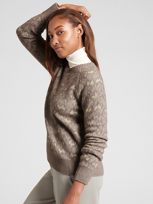 Image number 3 showing, Hawthorn Textured Crew Sweater