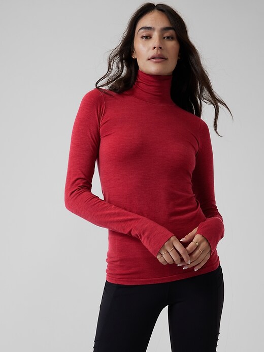 Image number 1 showing, Foresthill Ascent Seamless Turtleneck