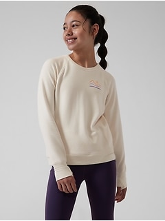 Athleta Girl Warm Up Sweatshirt