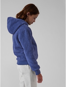 Sherpa hot sale sweatshirt girls