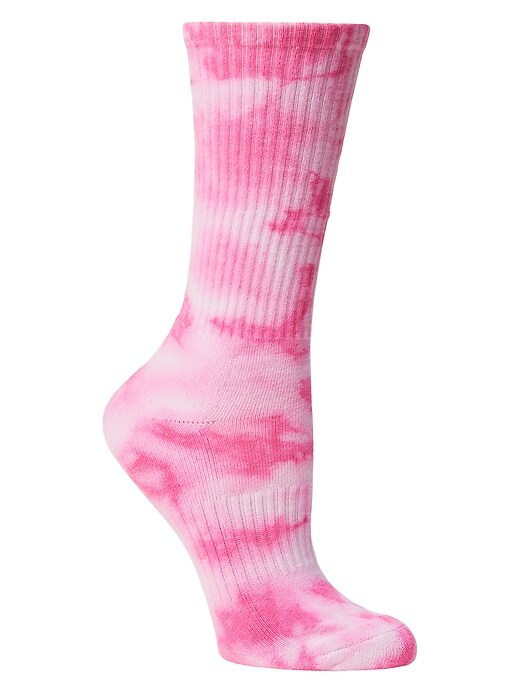 View large product image 1 of 1. Tie Dye Calf Sock