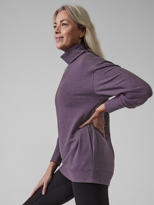 Balance Cinch Turtleneck Sweatshirt Athleta
