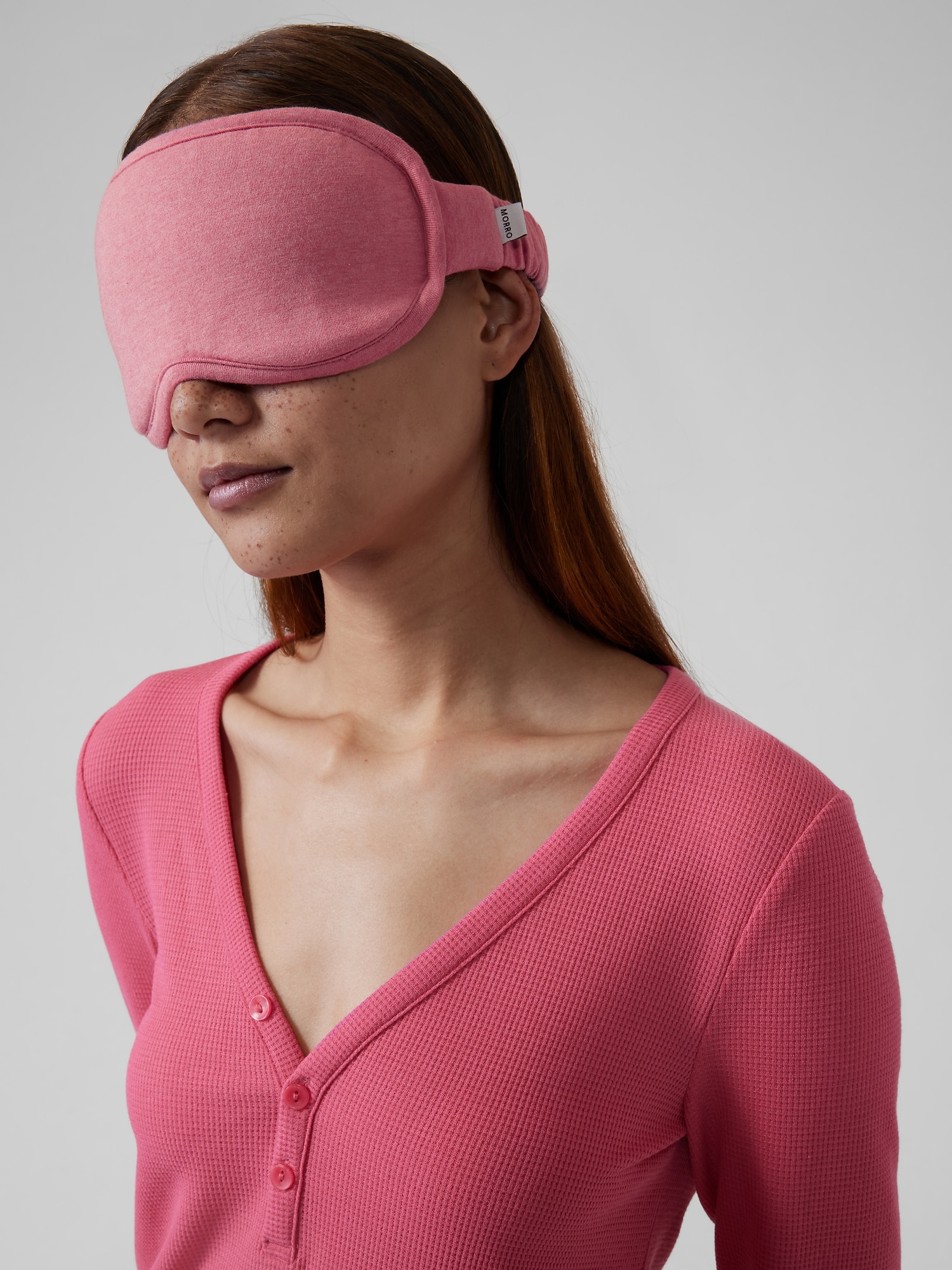 Athleta Sleep Mask pink. 1