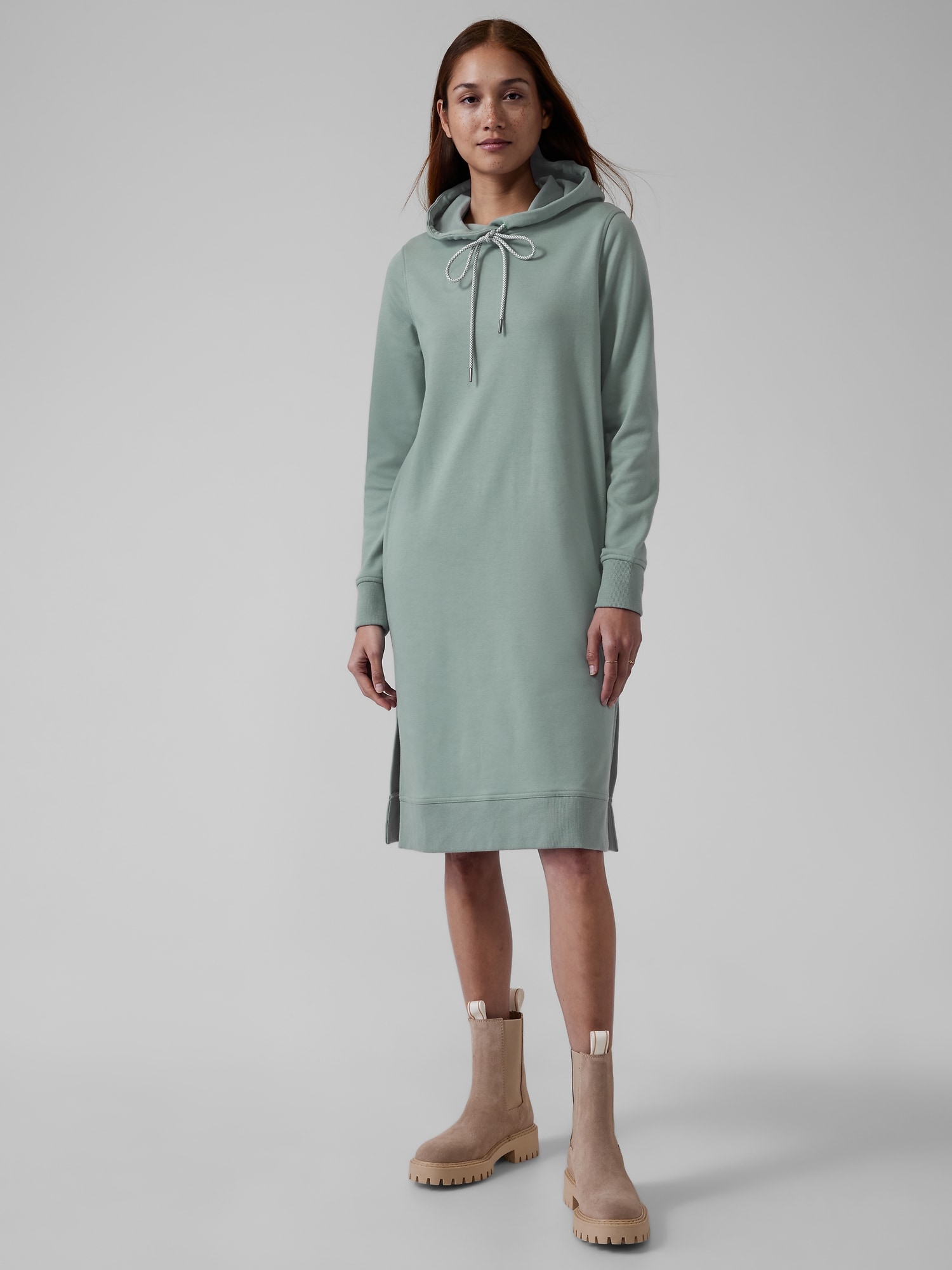 Athleta store hoodie dress