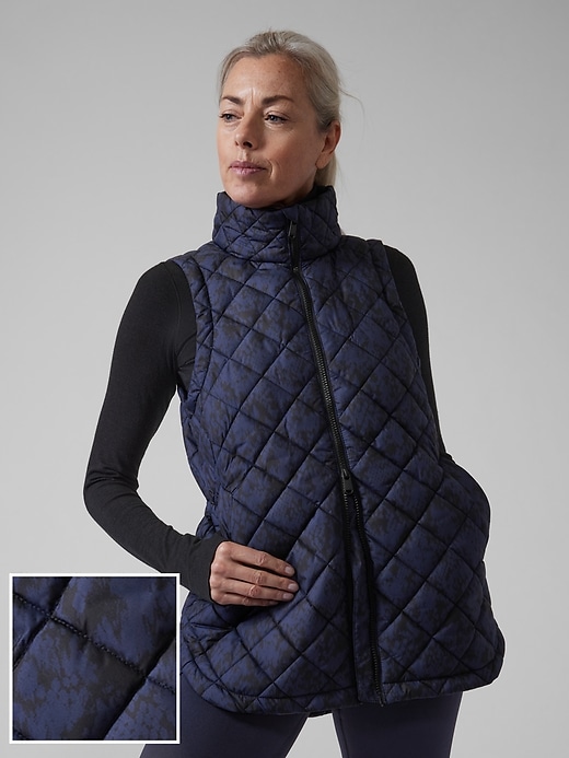 Whisper Featherless Printed Vest Athleta