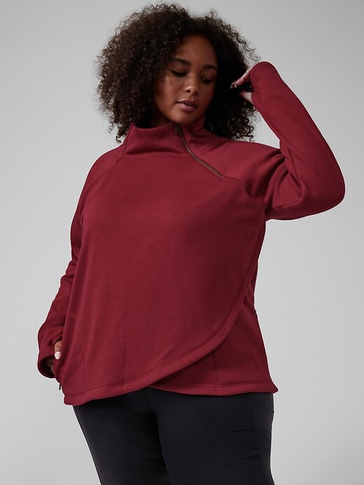 Image number 4 showing, Cozy Karma Asym Pullover