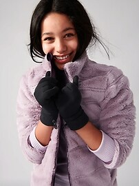 Athleta Girl Reversible Warm + Fuzzy Jacket