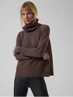 Wool Cashmere Aspen Turtleneck Sweater