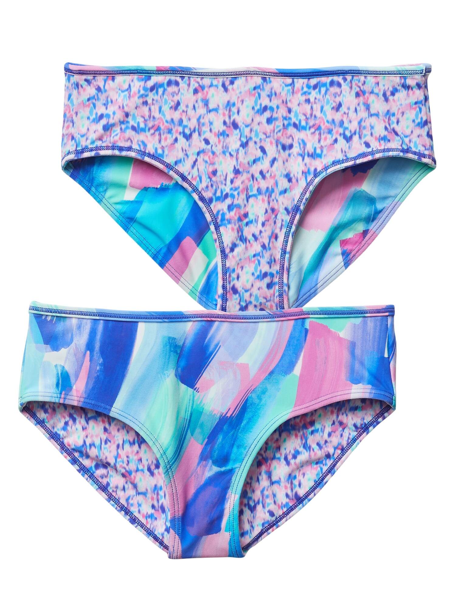 Athleta Girl Reversible Santorini Energy Bikini Bottom multi. 1
