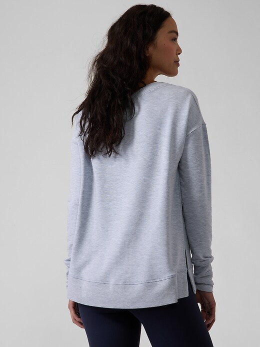 Coaster Luxe V-Neck Sweatshirt | Athleta