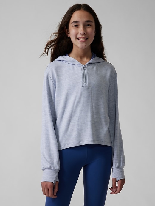 Athleta cropped hoodie sale