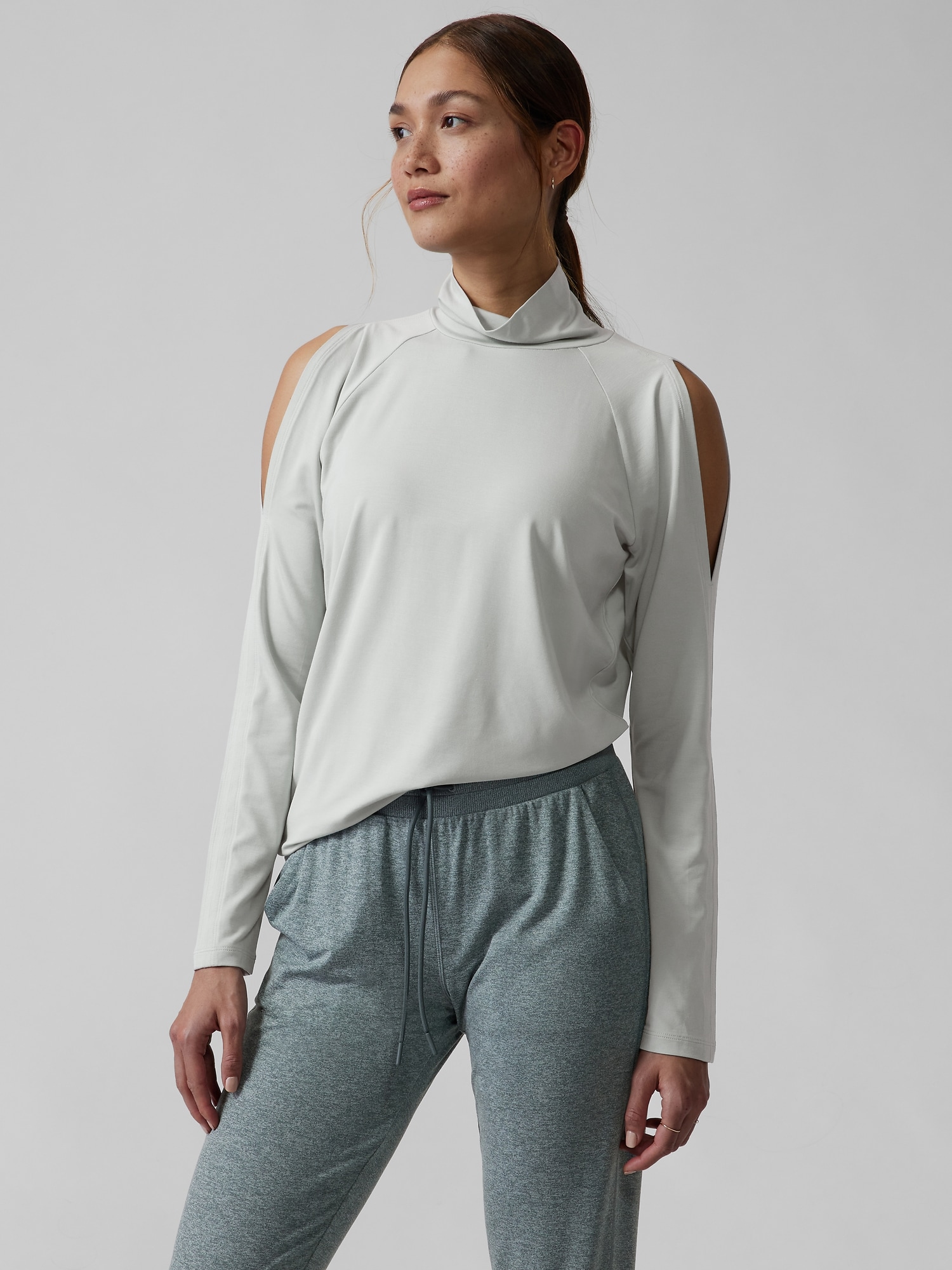 Cold Shoulder Turtleneck Athleta