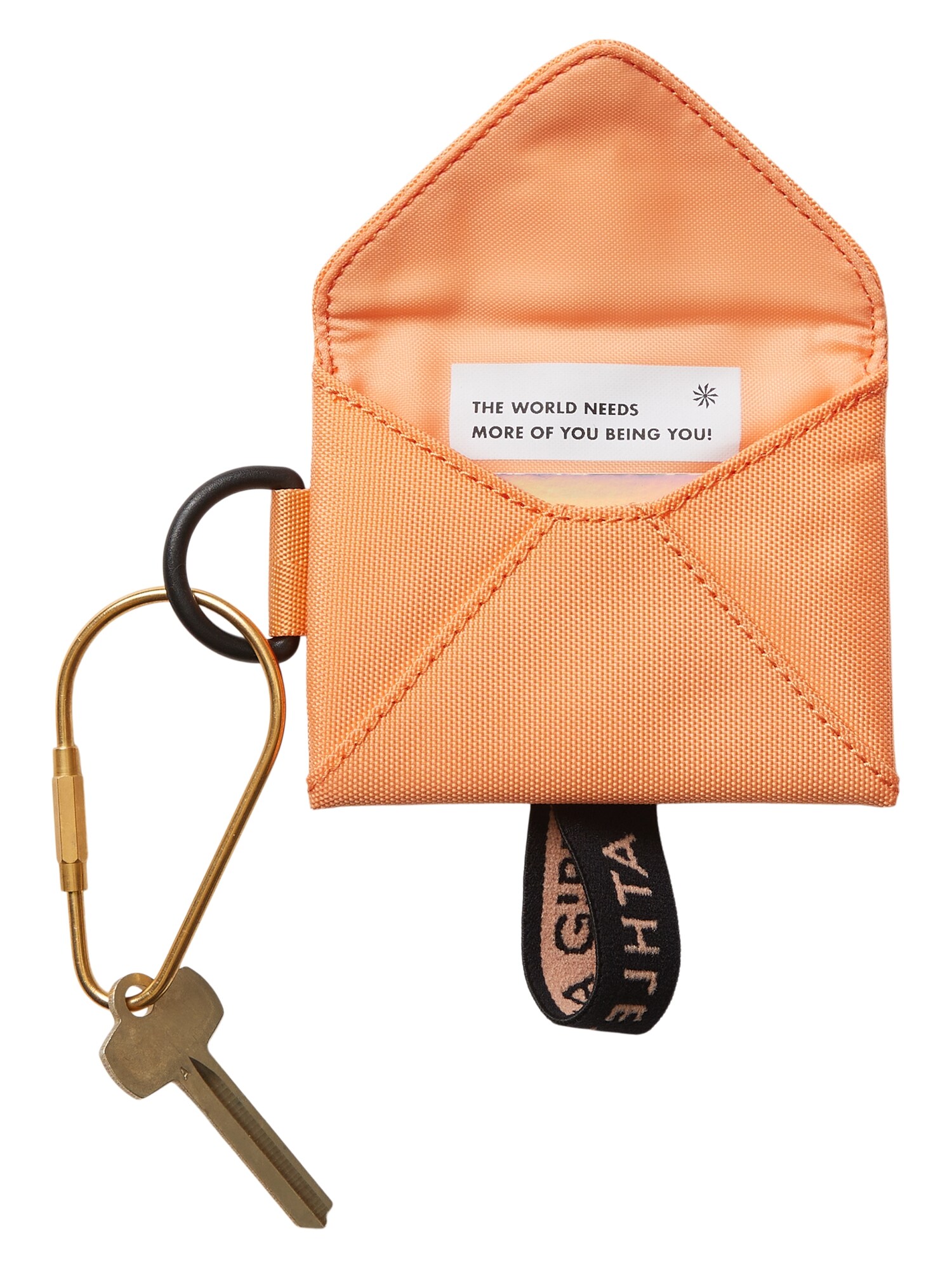 Athleta Girl Card Case Keychain Athleta
