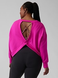 Savasana Twist Back Sweatshirt