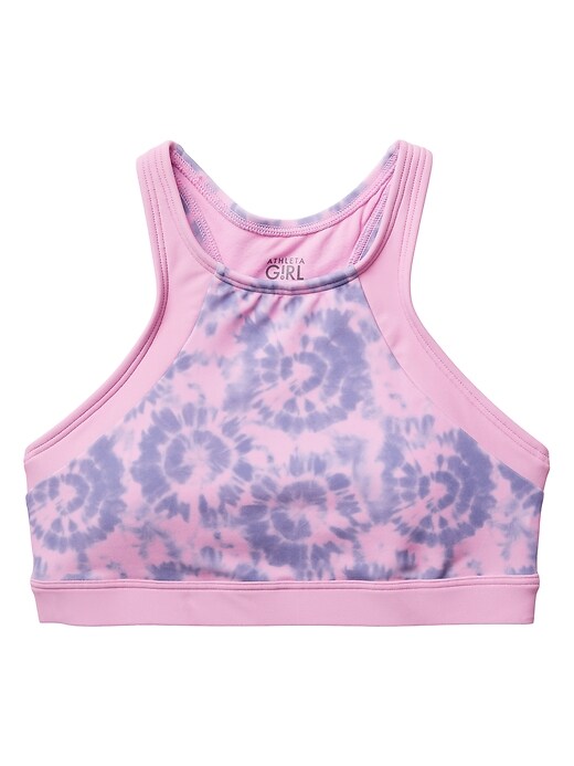 Haut De Bikini Athleta Rose Violet Rayé XXS Neuf Avec étiquette - Soutien Gorge Sportif