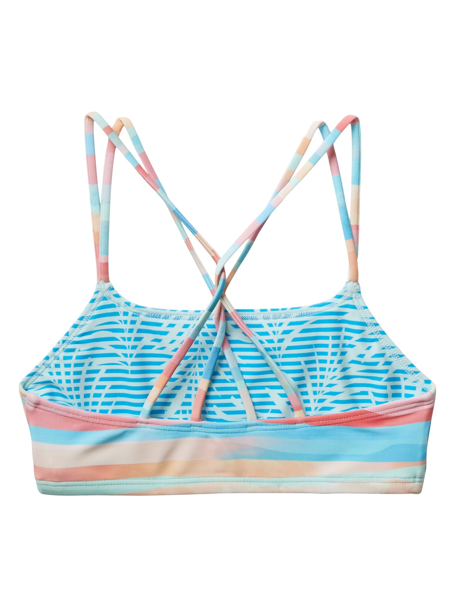 Athleta Girl Reversible Sunset Oasis Bikini Top | Athleta