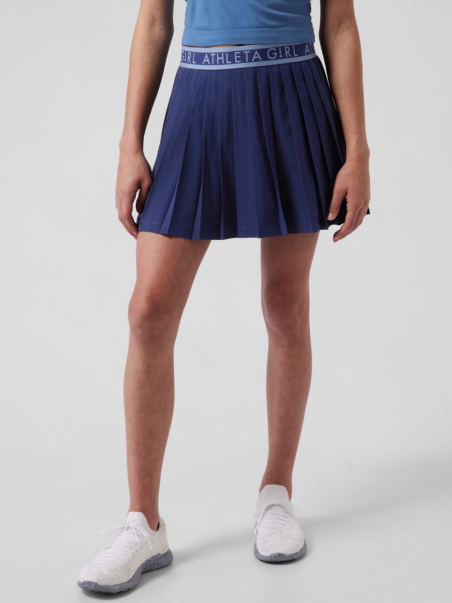 Athleta Girl Pleat Perfect Skort blue. 1