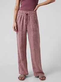 If you're reading this you need a pair of Cabo linen pants : r/Athleta_gap