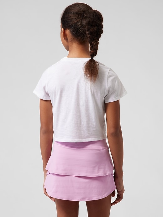 Image number 2 showing, Athleta Girl Game On Crop Tee