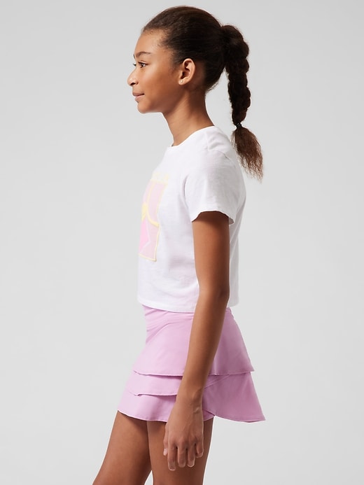 Image number 3 showing, Athleta Girl Game On Crop Tee