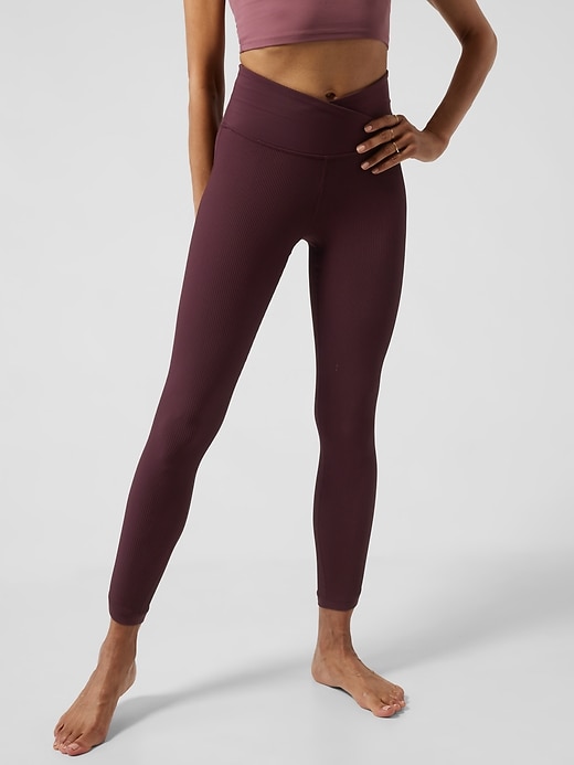Ribbed Crossover Leggings – Curated By Alana