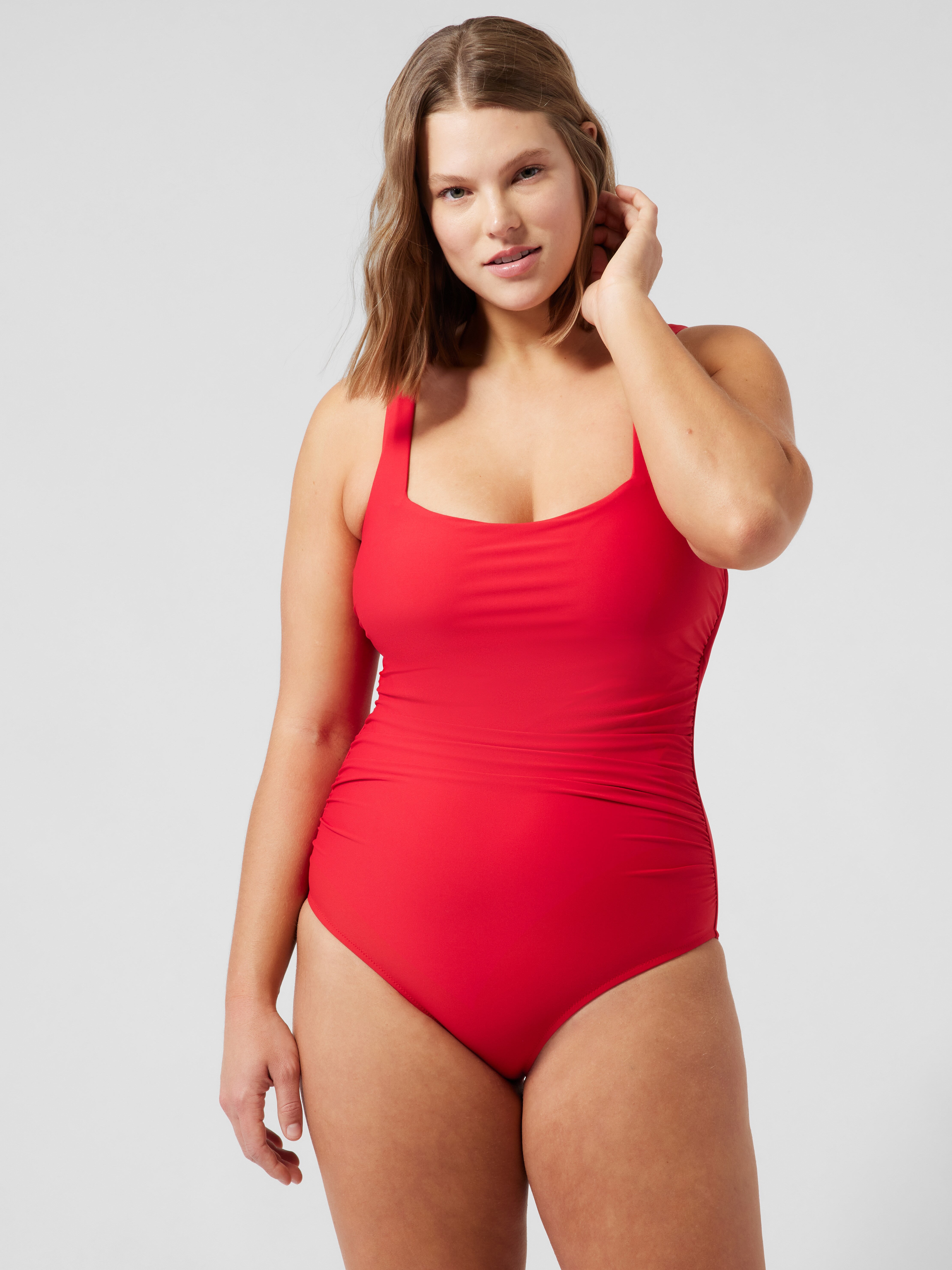 ワンピース L'Appartement Mockneck Knit Onepiece slit zip big collar one-piece – BUNNY APARTMENT