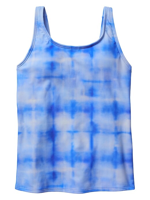 View large product image 1 of 2. Athleta Girl Bali Blue Tankini Top