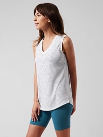 View large product image 3 of 3. Essential V&#45Neck Tank
