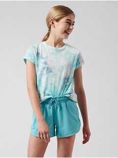 T-shirt tout-aller teint en nœuds Athleta Girl