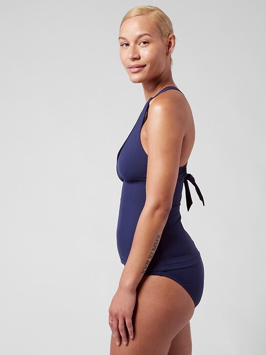 Image number 3 showing, Plunge Tankini A&#45C 