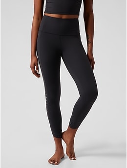 Athleta Contender Laser Cut Legging Workout Pants With Pockets Black Size XS  - $45 - From Melissa