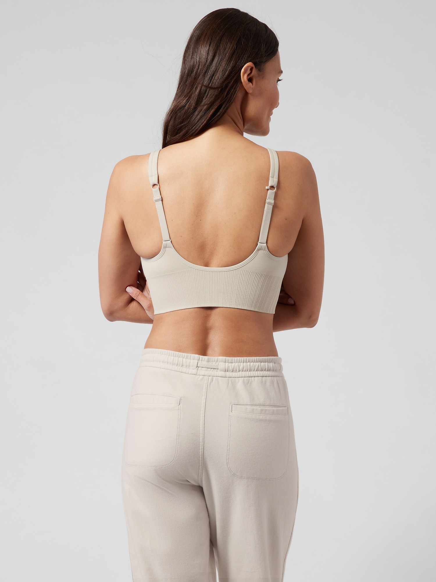 Seamless Low Impact One Shoulder Bra - - Fabletics Canada