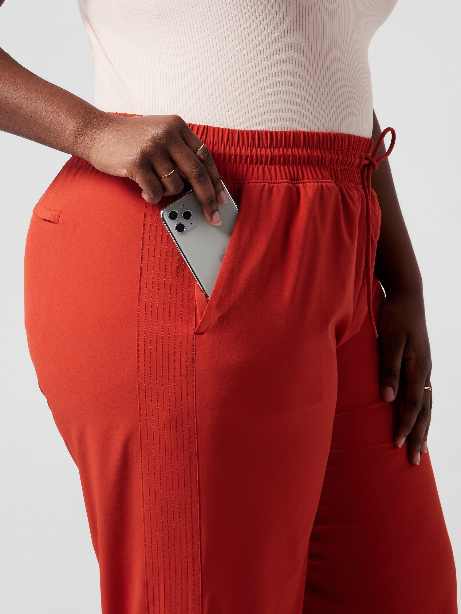 Avenue Wide Leg Crop Pant | Athleta