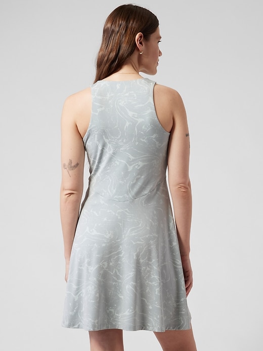 Image number 2 showing, Santorini Thera Printed Dress