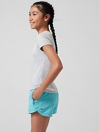 View large product image 3 of 3. Athleta Girl Square One Tee