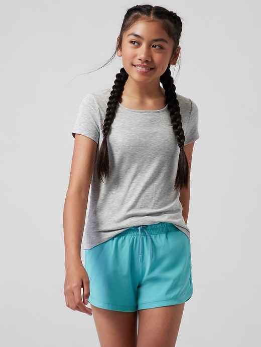 View large product image 1 of 3. Athleta Girl Square One Tee