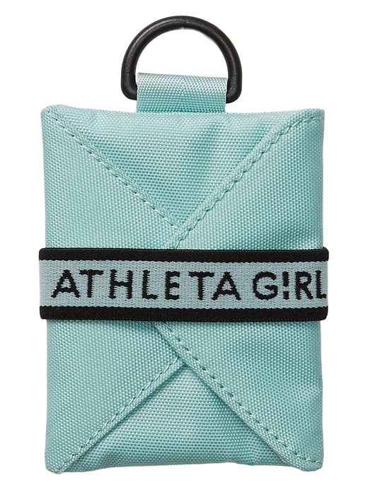 View large product image 1 of 2. Athleta Girl Card Case Keychain